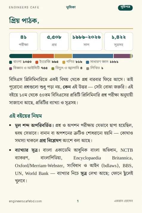ভূমিকা — সংখ্যায় পুরো বই