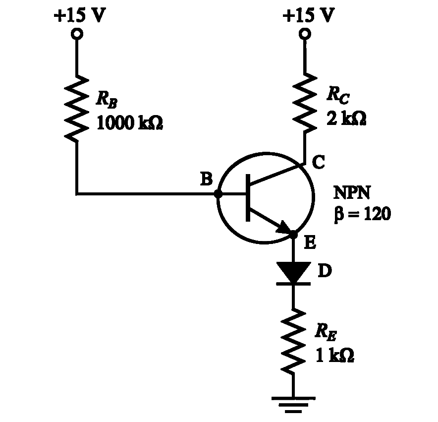 Given circuit