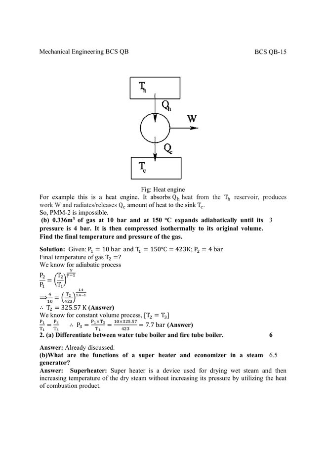 Mechanical Engineering BCS Question Bank — পৃষ্ঠা 2